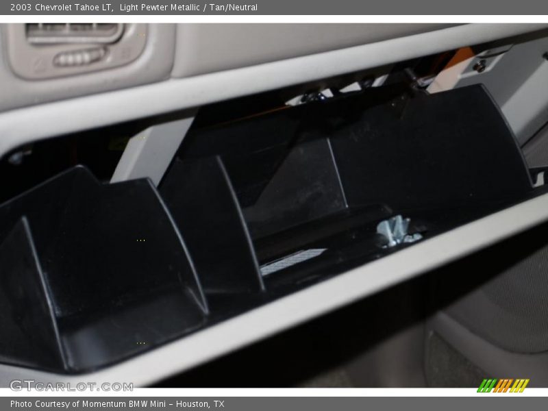 Light Pewter Metallic / Tan/Neutral 2003 Chevrolet Tahoe LT