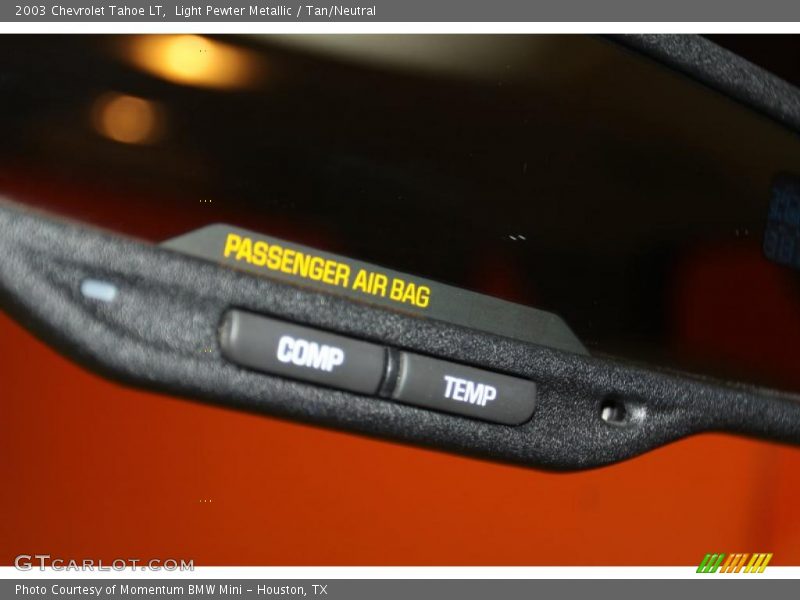 Light Pewter Metallic / Tan/Neutral 2003 Chevrolet Tahoe LT