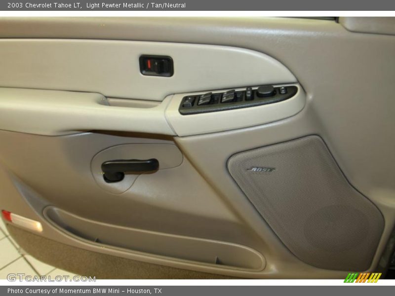 Light Pewter Metallic / Tan/Neutral 2003 Chevrolet Tahoe LT