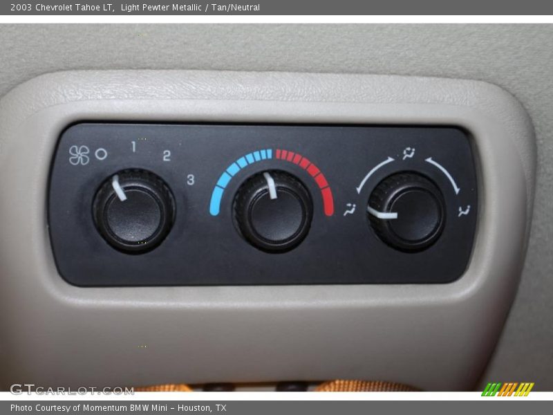 Light Pewter Metallic / Tan/Neutral 2003 Chevrolet Tahoe LT
