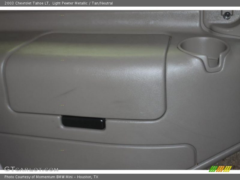 Light Pewter Metallic / Tan/Neutral 2003 Chevrolet Tahoe LT