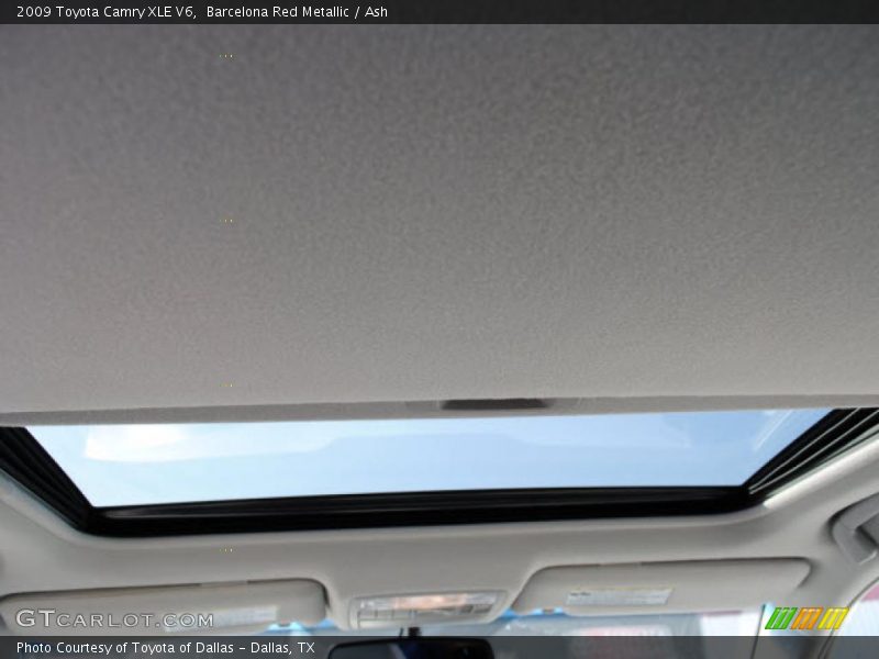Barcelona Red Metallic / Ash 2009 Toyota Camry XLE V6