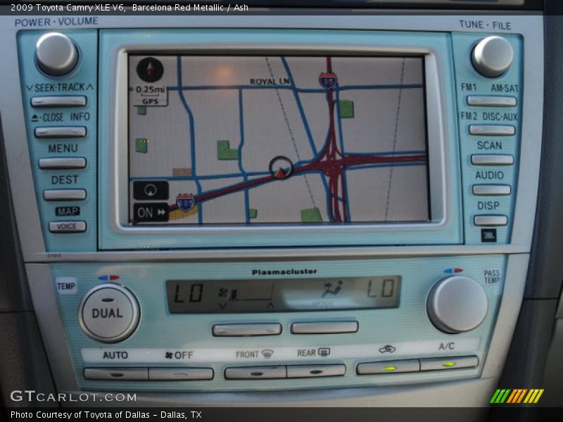Barcelona Red Metallic / Ash 2009 Toyota Camry XLE V6
