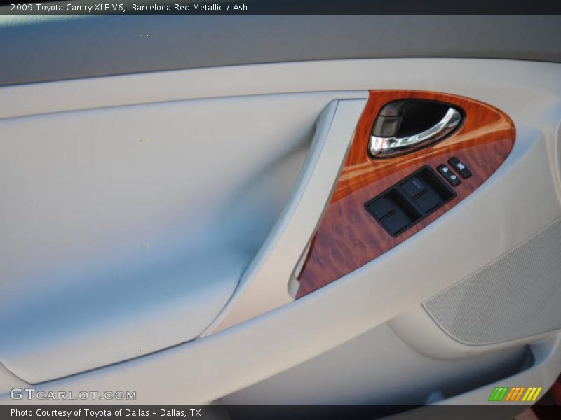 Barcelona Red Metallic / Ash 2009 Toyota Camry XLE V6