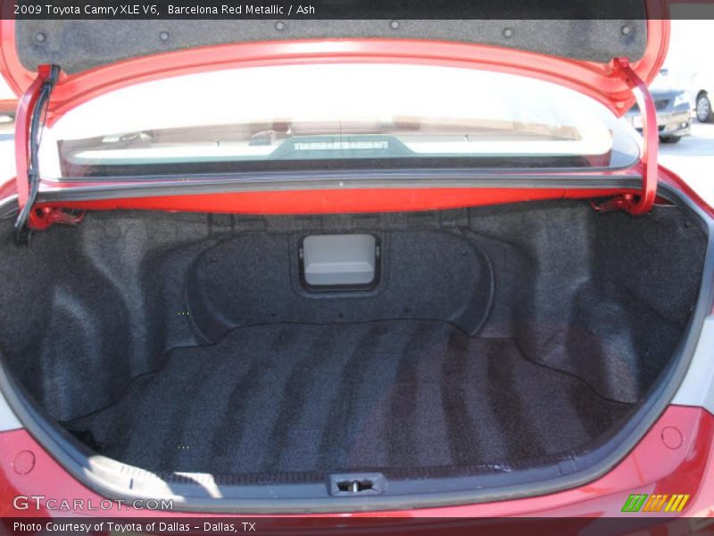 Barcelona Red Metallic / Ash 2009 Toyota Camry XLE V6