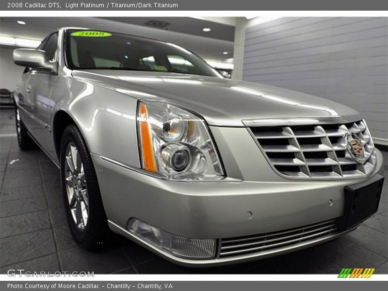 Light Platinum / Titanium/Dark Titanium 2008 Cadillac DTS