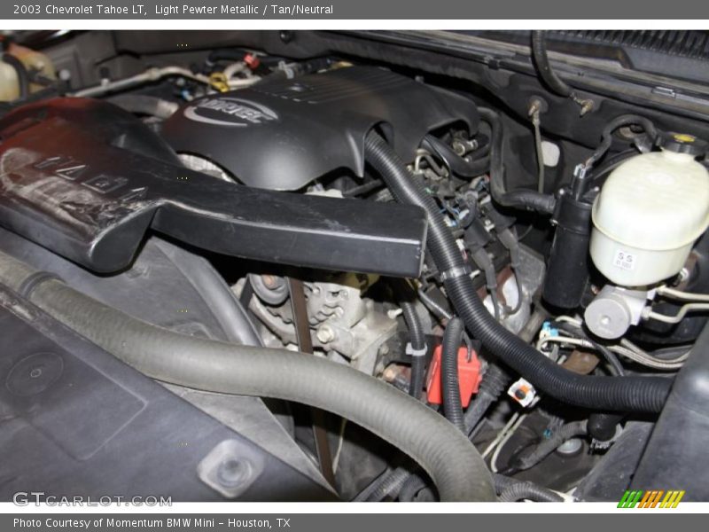 Light Pewter Metallic / Tan/Neutral 2003 Chevrolet Tahoe LT