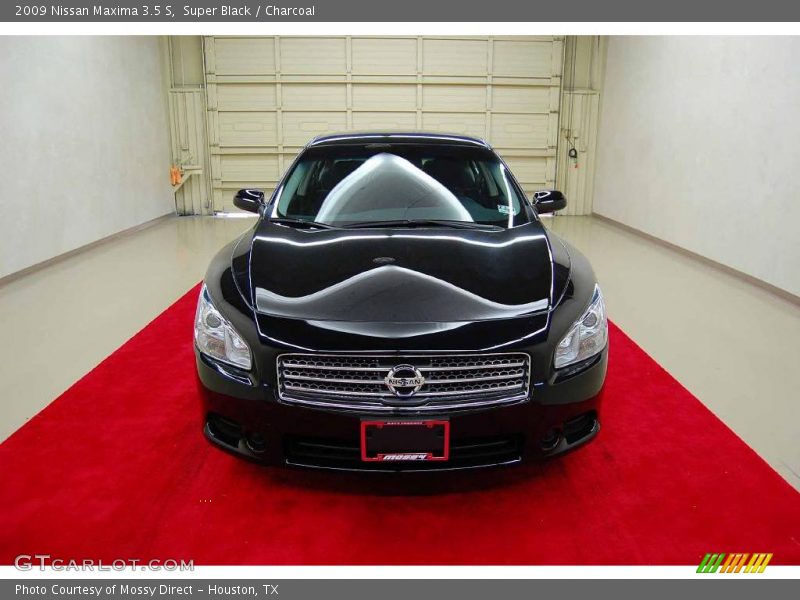 Super Black / Charcoal 2009 Nissan Maxima 3.5 S