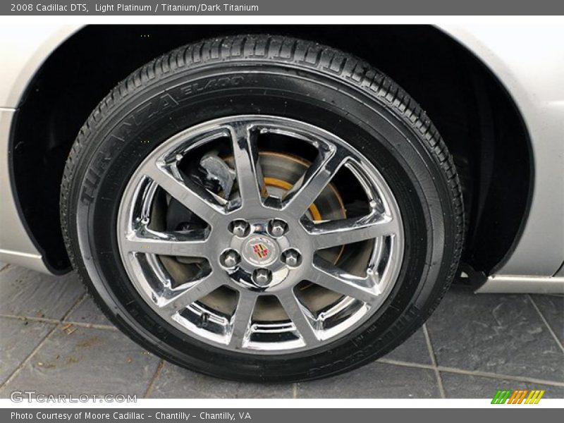 Light Platinum / Titanium/Dark Titanium 2008 Cadillac DTS