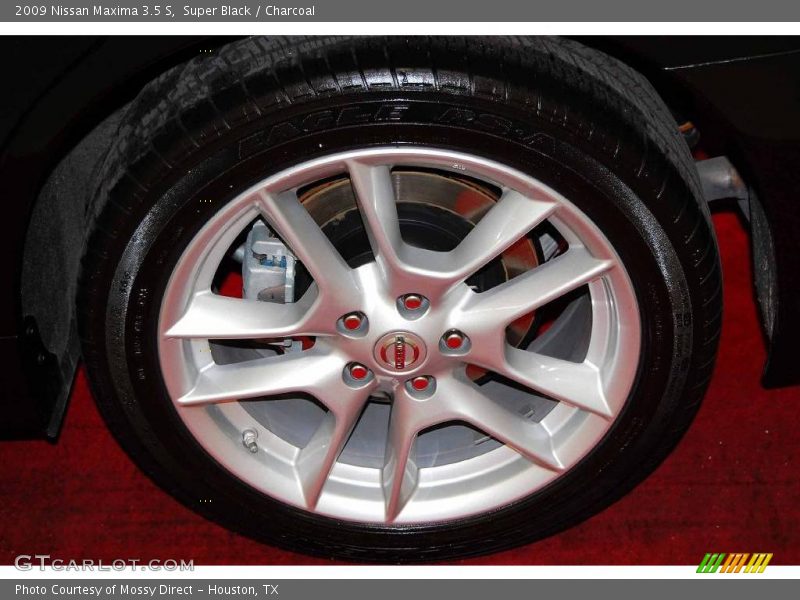 Super Black / Charcoal 2009 Nissan Maxima 3.5 S