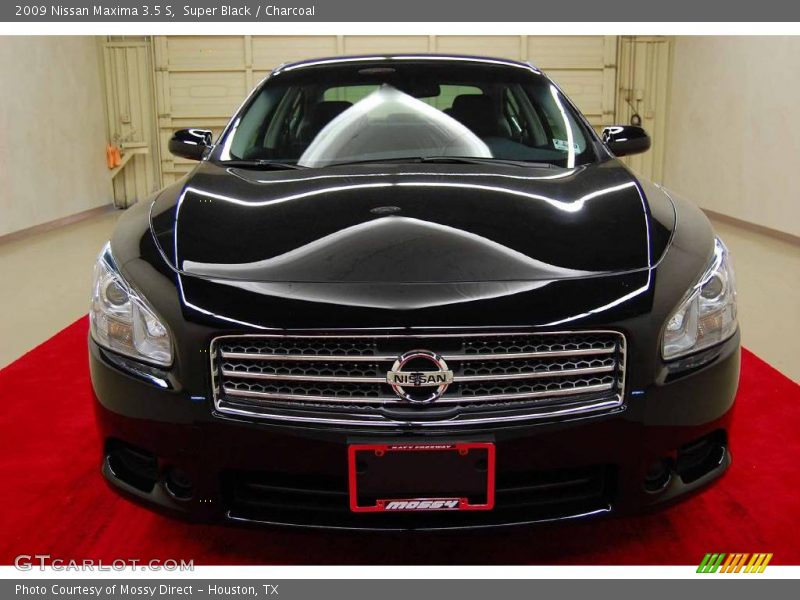 Super Black / Charcoal 2009 Nissan Maxima 3.5 S