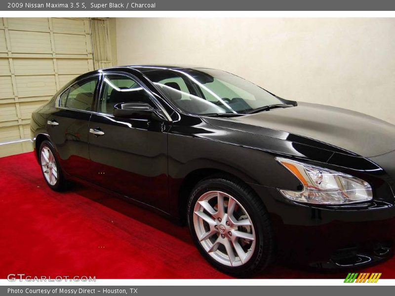 Super Black / Charcoal 2009 Nissan Maxima 3.5 S