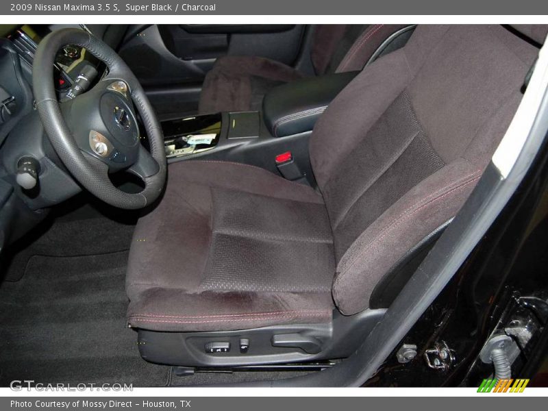 Super Black / Charcoal 2009 Nissan Maxima 3.5 S