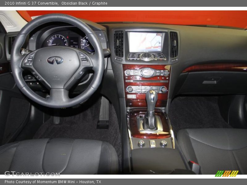 Obsidian Black / Graphite 2010 Infiniti G 37 Convertible
