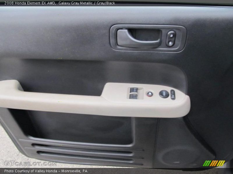 Galaxy Gray Metallic / Gray/Black 2008 Honda Element EX AWD