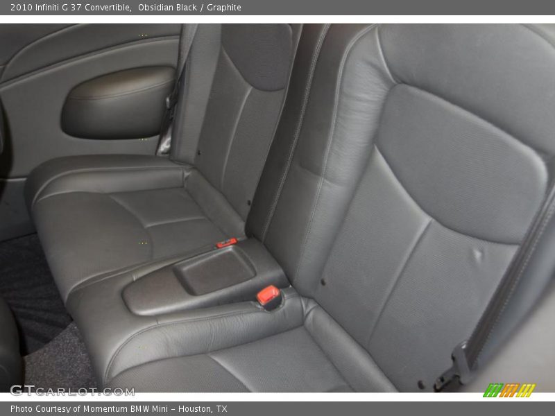 Obsidian Black / Graphite 2010 Infiniti G 37 Convertible
