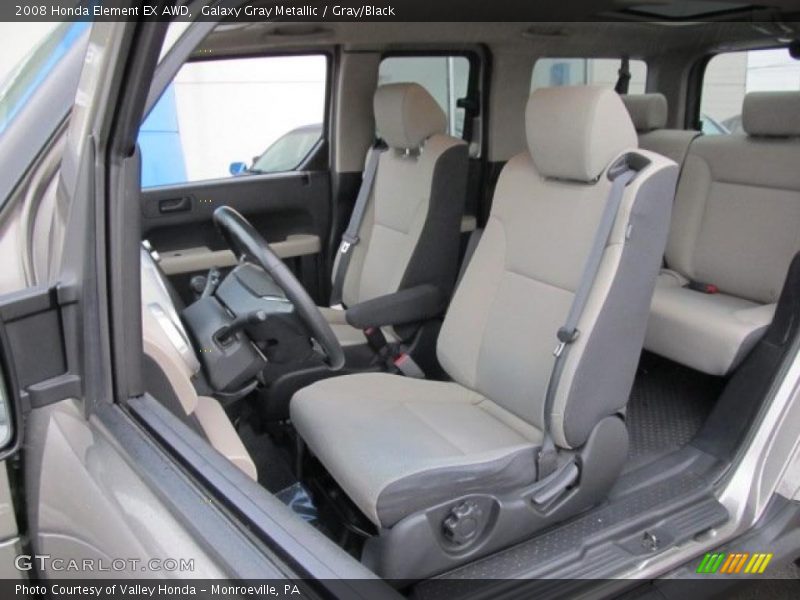 Galaxy Gray Metallic / Gray/Black 2008 Honda Element EX AWD