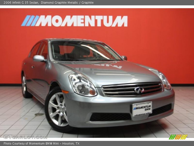 Diamond Graphite Metallic / Graphite 2006 Infiniti G 35 Sedan