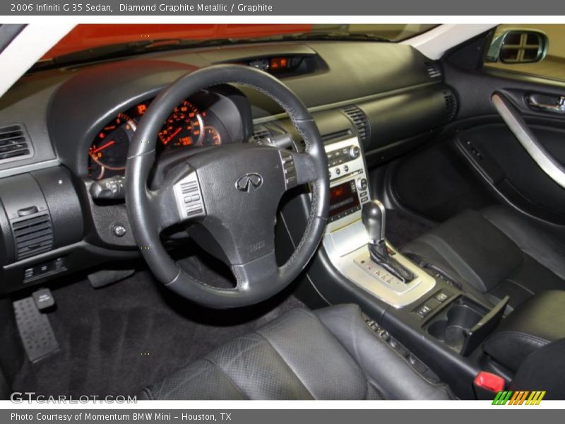 Diamond Graphite Metallic / Graphite 2006 Infiniti G 35 Sedan