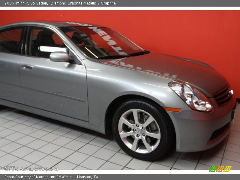 Diamond Graphite Metallic / Graphite 2006 Infiniti G 35 Sedan