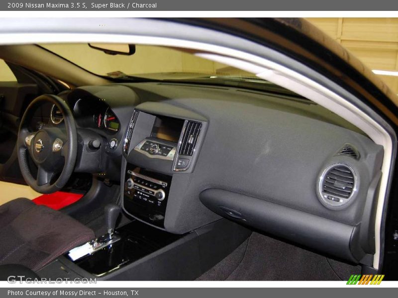 Super Black / Charcoal 2009 Nissan Maxima 3.5 S