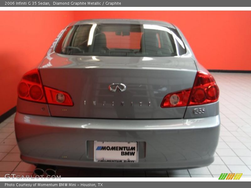 Diamond Graphite Metallic / Graphite 2006 Infiniti G 35 Sedan