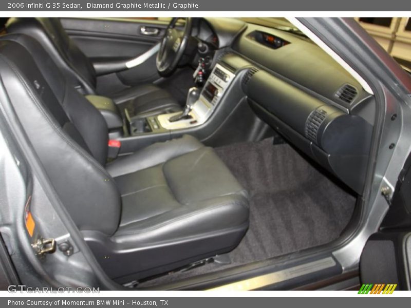 Diamond Graphite Metallic / Graphite 2006 Infiniti G 35 Sedan