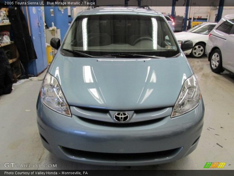 Blue Mirage Metallic / Taupe 2006 Toyota Sienna LE