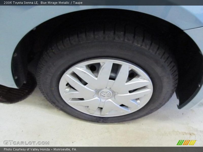 Blue Mirage Metallic / Taupe 2006 Toyota Sienna LE
