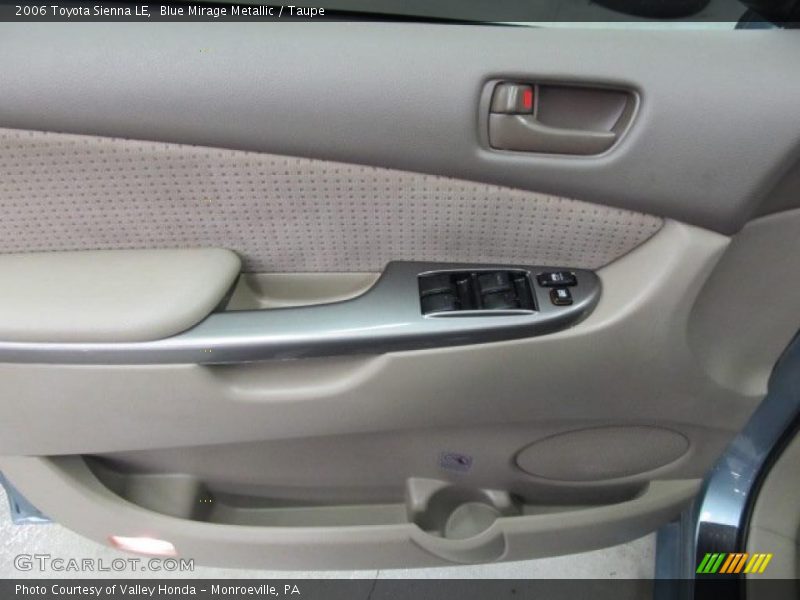 Blue Mirage Metallic / Taupe 2006 Toyota Sienna LE