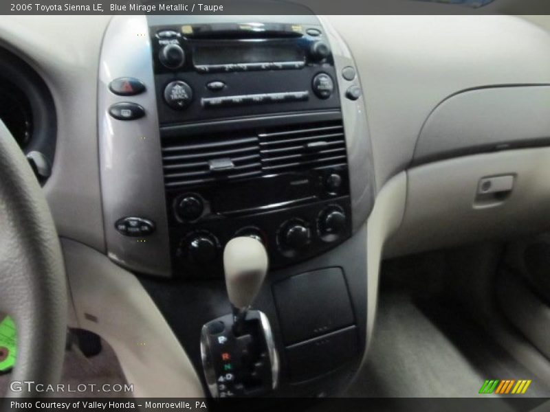 Blue Mirage Metallic / Taupe 2006 Toyota Sienna LE