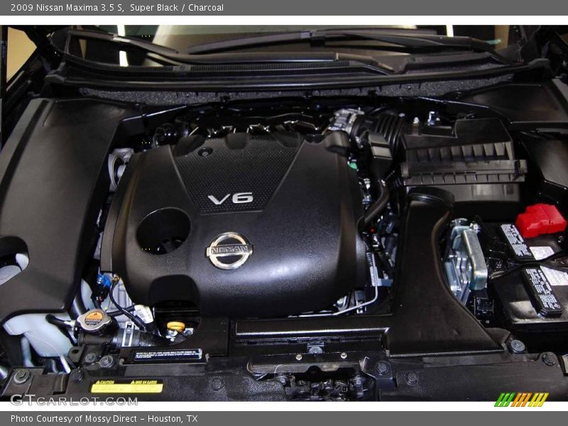 Super Black / Charcoal 2009 Nissan Maxima 3.5 S