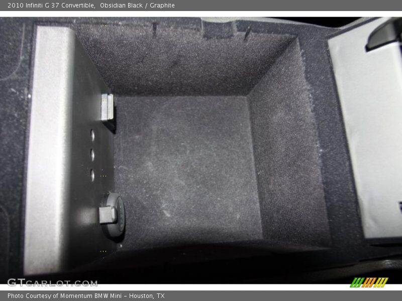 Obsidian Black / Graphite 2010 Infiniti G 37 Convertible