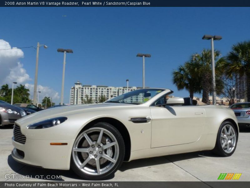  2008 V8 Vantage Roadster Pearl White