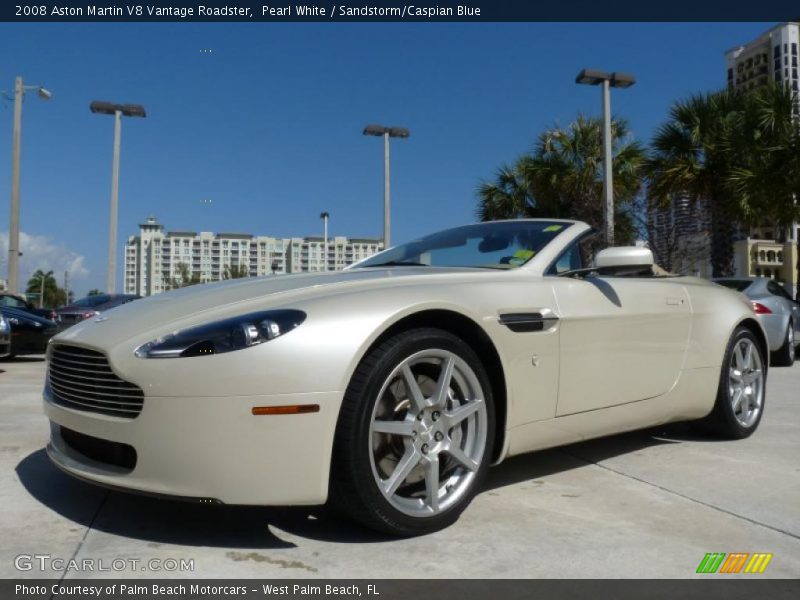 Front 3/4 View of 2008 V8 Vantage Roadster