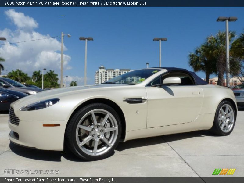 Front 3/4 View of 2008 V8 Vantage Roadster