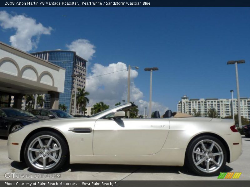  2008 V8 Vantage Roadster Pearl White