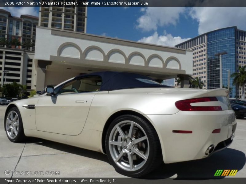  2008 V8 Vantage Roadster Pearl White