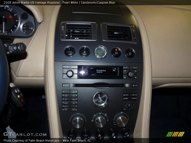 Controls of 2008 V8 Vantage Roadster