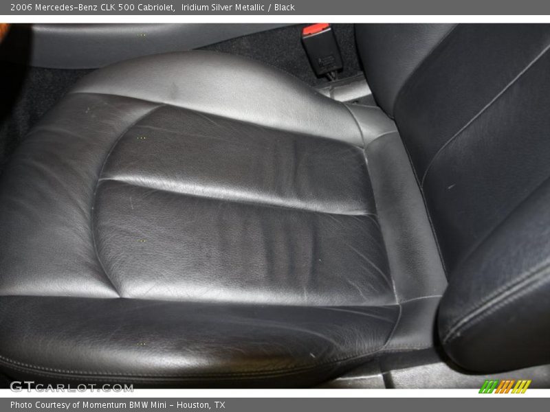 Iridium Silver Metallic / Black 2006 Mercedes-Benz CLK 500 Cabriolet