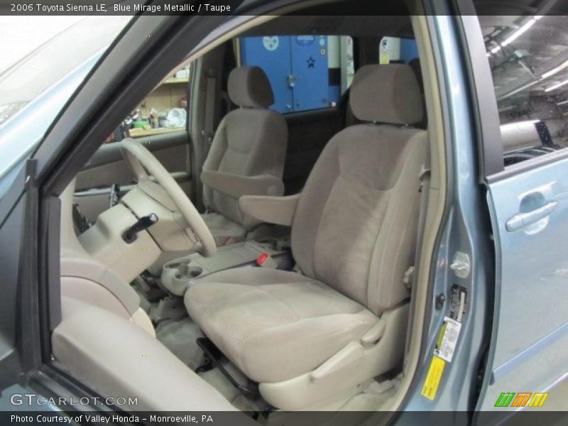 Blue Mirage Metallic / Taupe 2006 Toyota Sienna LE