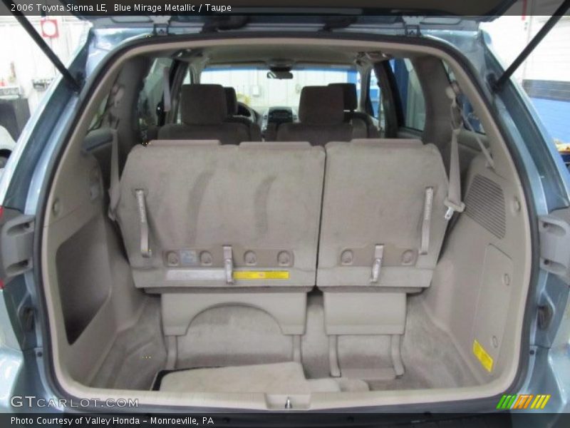 Blue Mirage Metallic / Taupe 2006 Toyota Sienna LE