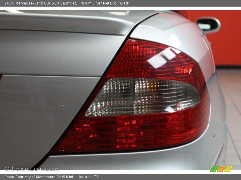 Iridium Silver Metallic / Black 2006 Mercedes-Benz CLK 500 Cabriolet