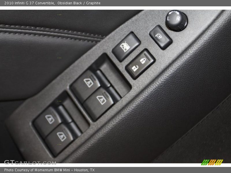 Obsidian Black / Graphite 2010 Infiniti G 37 Convertible