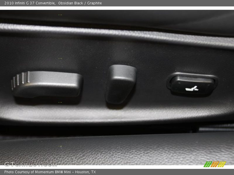 Obsidian Black / Graphite 2010 Infiniti G 37 Convertible