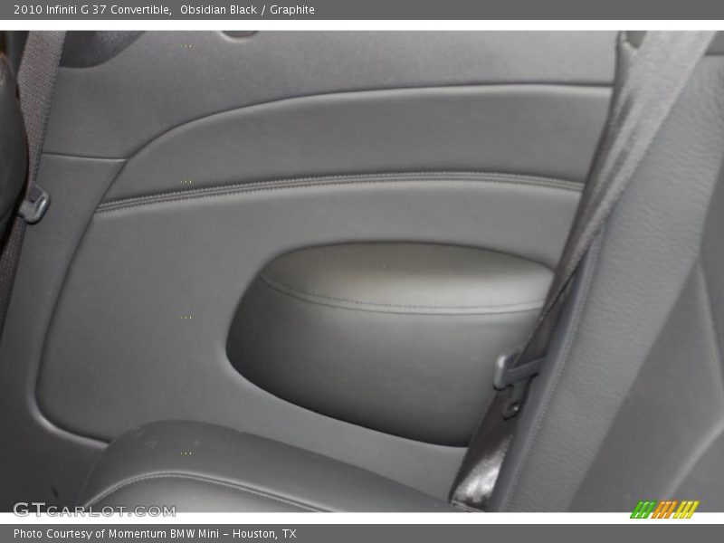 Obsidian Black / Graphite 2010 Infiniti G 37 Convertible