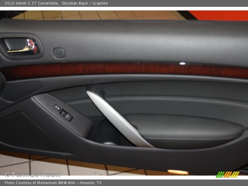 Obsidian Black / Graphite 2010 Infiniti G 37 Convertible