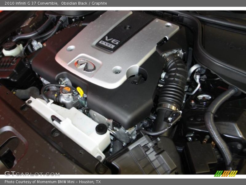Obsidian Black / Graphite 2010 Infiniti G 37 Convertible