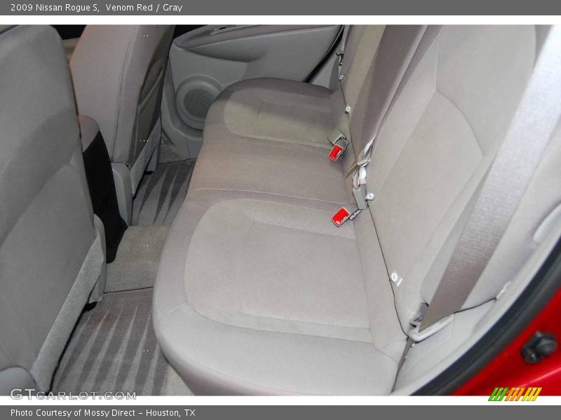 Venom Red / Gray 2009 Nissan Rogue S