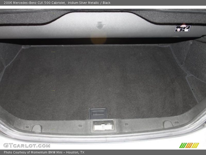 Iridium Silver Metallic / Black 2006 Mercedes-Benz CLK 500 Cabriolet